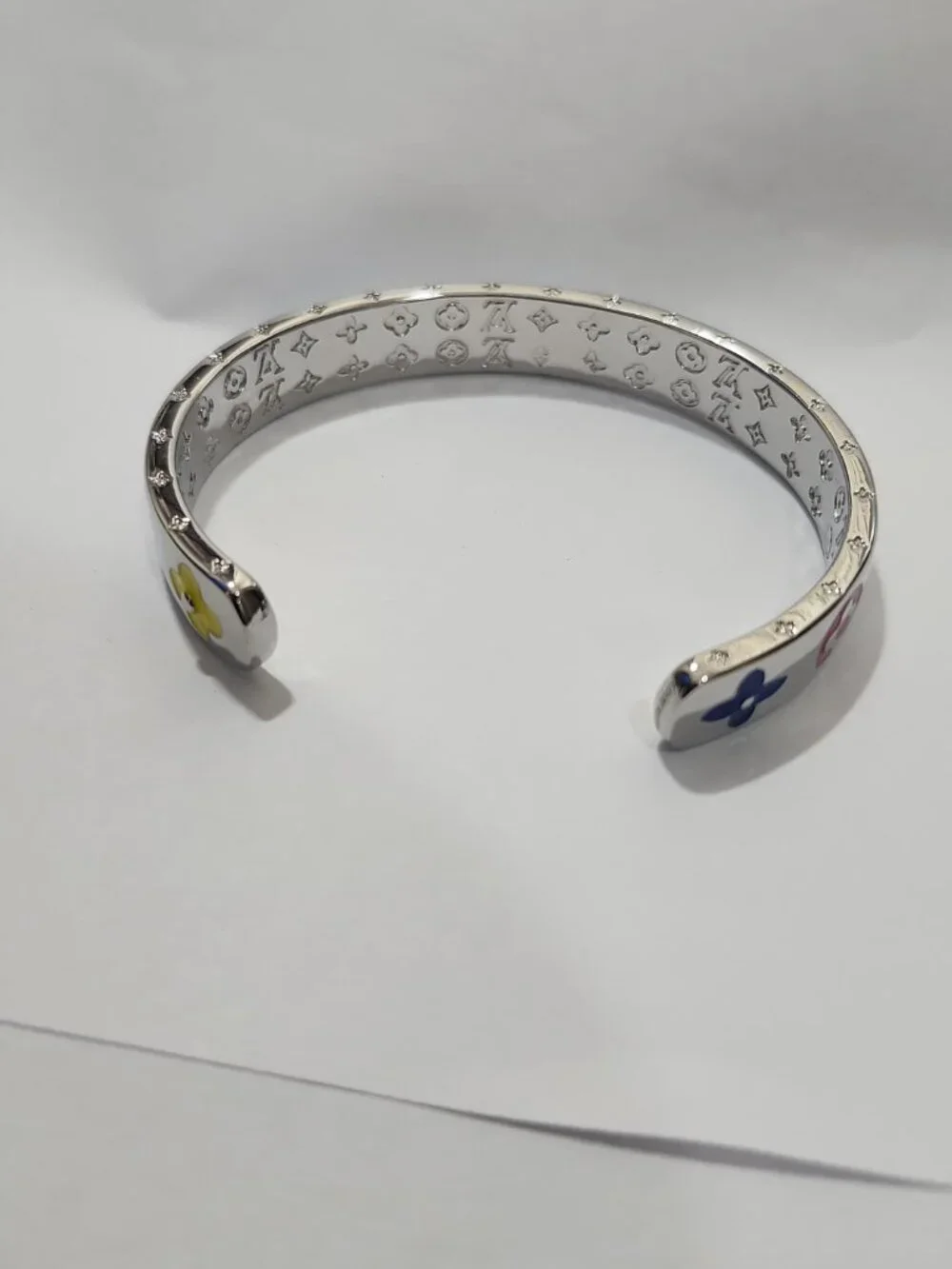 LV Open Bangle bracelet  Silver for women